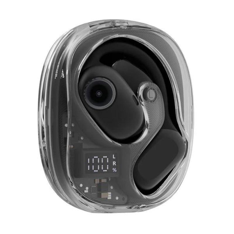 Blackview AirBuds 100 Black - Auscultadores sem fios imagem no estojo de carregamento do auricular esquerdo