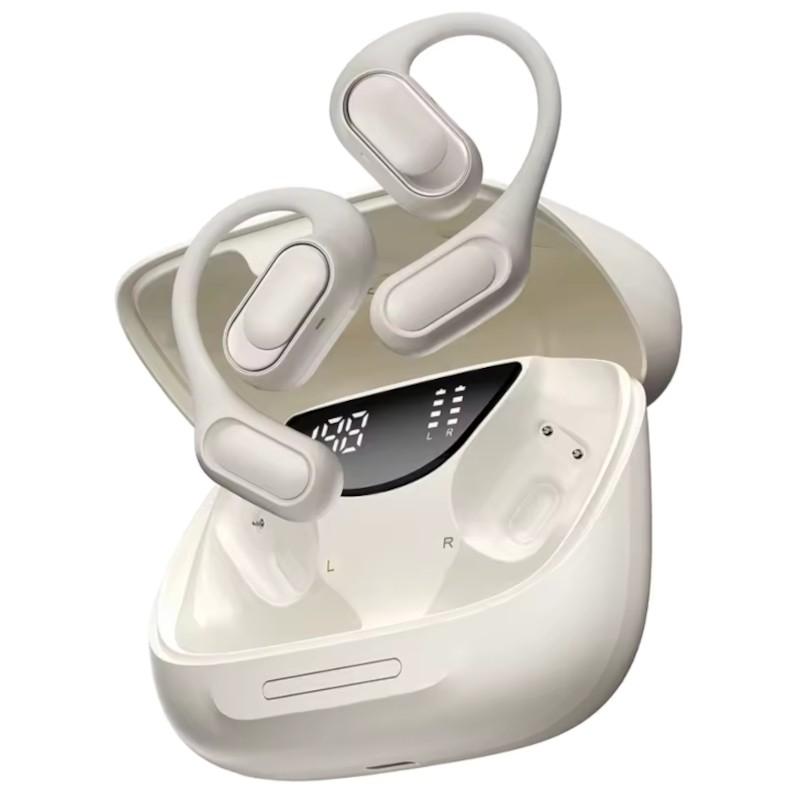 Auriculares sem fios Blackview Airbuds 200 TWS, vista frontal branca