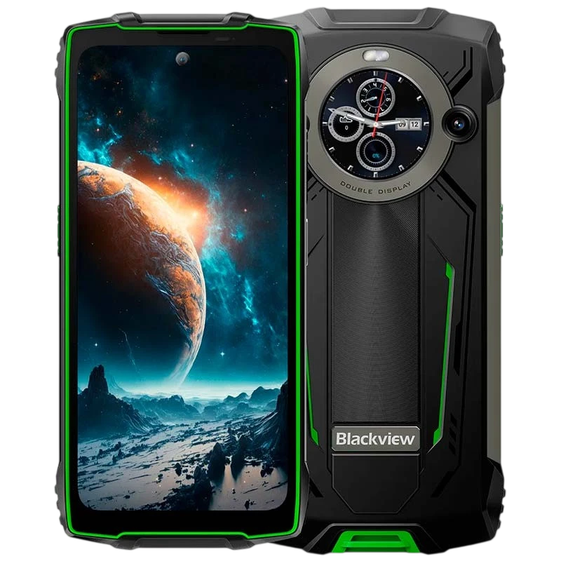 Blackview BV8200 12GB/256GB Verde - Teléfono móvil rugged