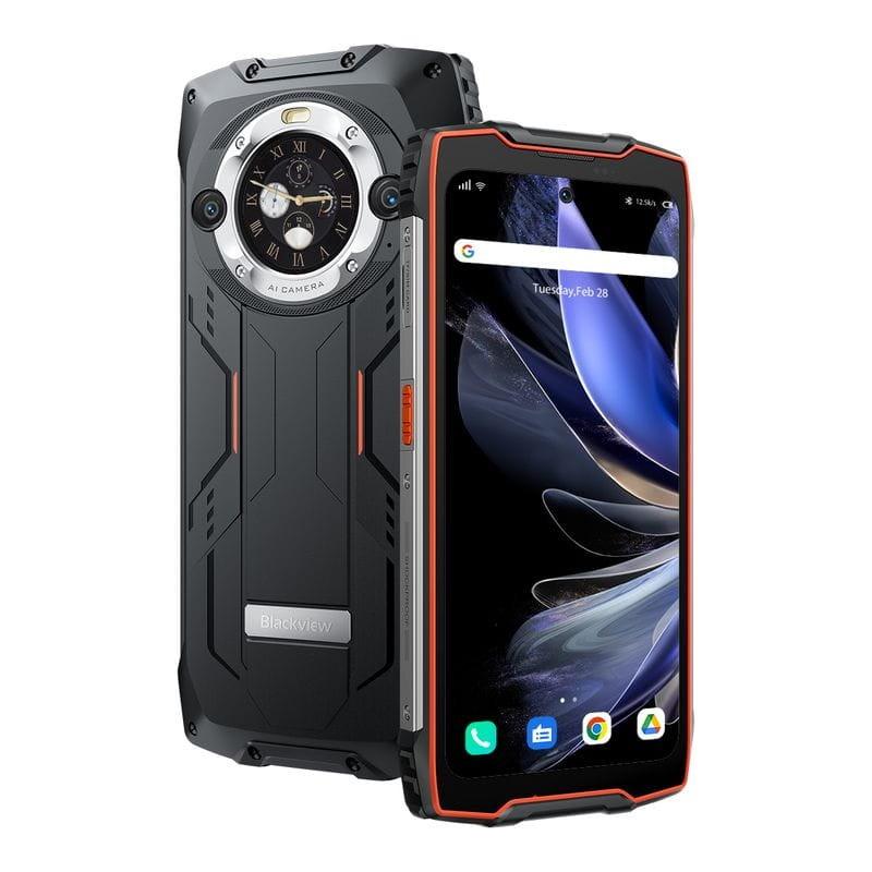 Resistente Blackview BV9300 Pro 12GB/256GB Laranja - Telémovel Rugged