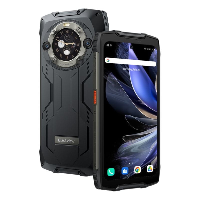 Pantalla de Blackview BV9300 Pro 12GB/256GB Negro - Teléfono móvil rugged
