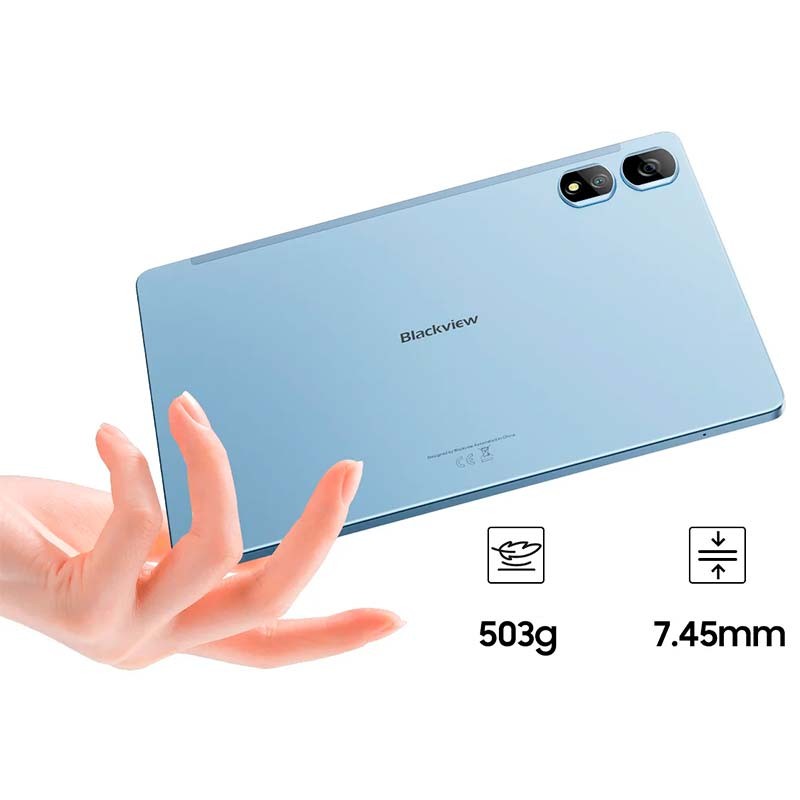 design du Blackview Tab 16 Pro 8Go/256Go Lilas