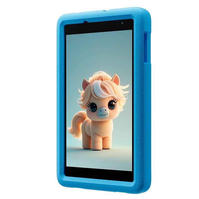 Blackview Tab A5 Kids 3GB/64GB Azul - vista frontal y lateral derecho