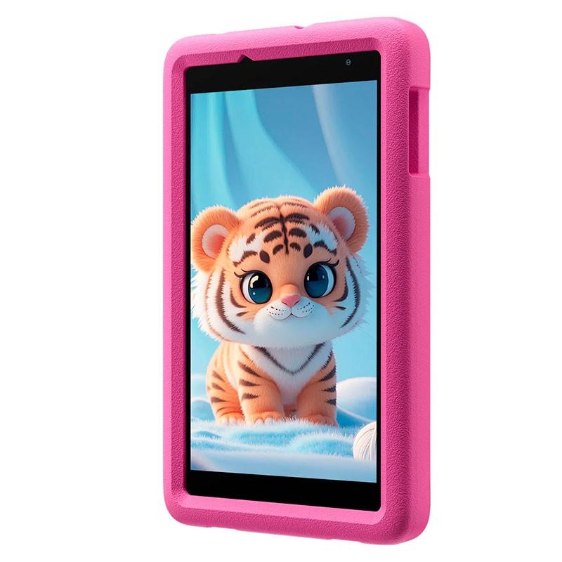 Blackview Tab A5 Kids 3GB/64GB Rose - vue de face et côté droit