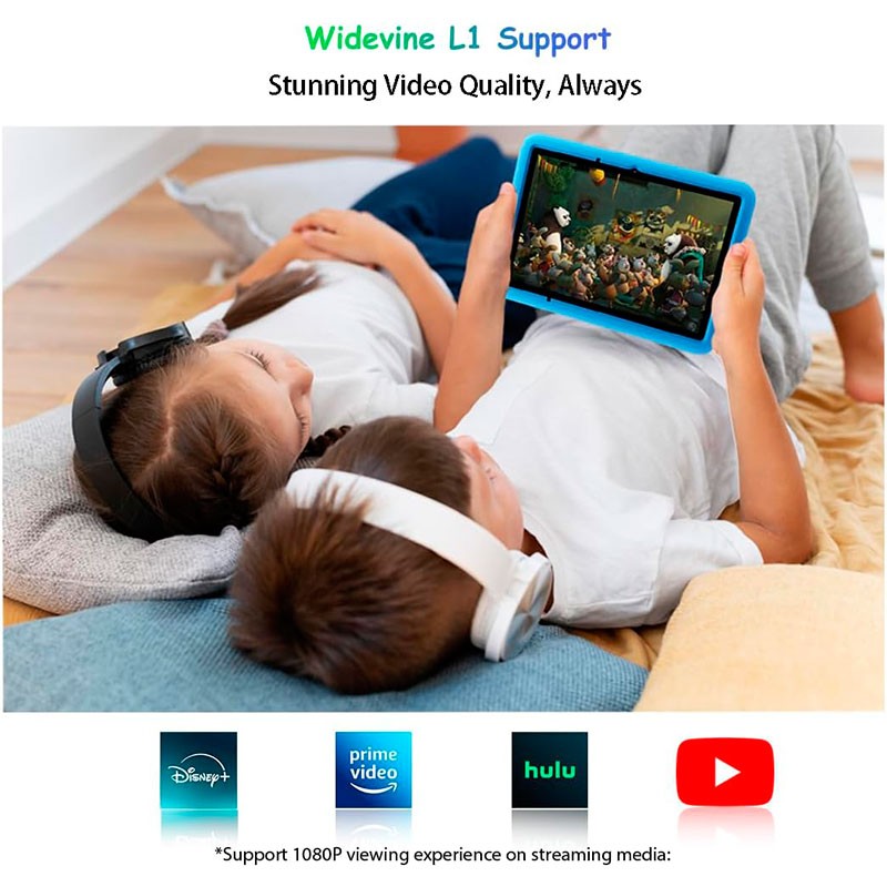 Blackview Tab A6 Kids 4GB/128GB Rosa - certificação Widevine L1