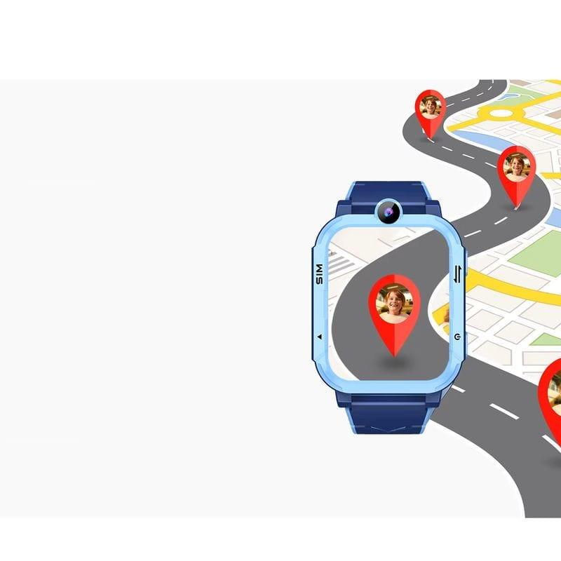 GPS de Blackview Z20 4G GPS Bleu - Montre connectée