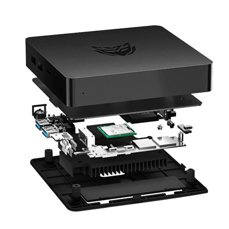 Interior de BMAX B1 Pro Intel N4000 8GB/128GB/Windows 11 Negro - MiniPC