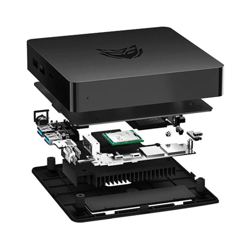 Interior de BMAX B1 Pro Intel N4000 8GB/128GB/Windows 11 Negro - MiniPC