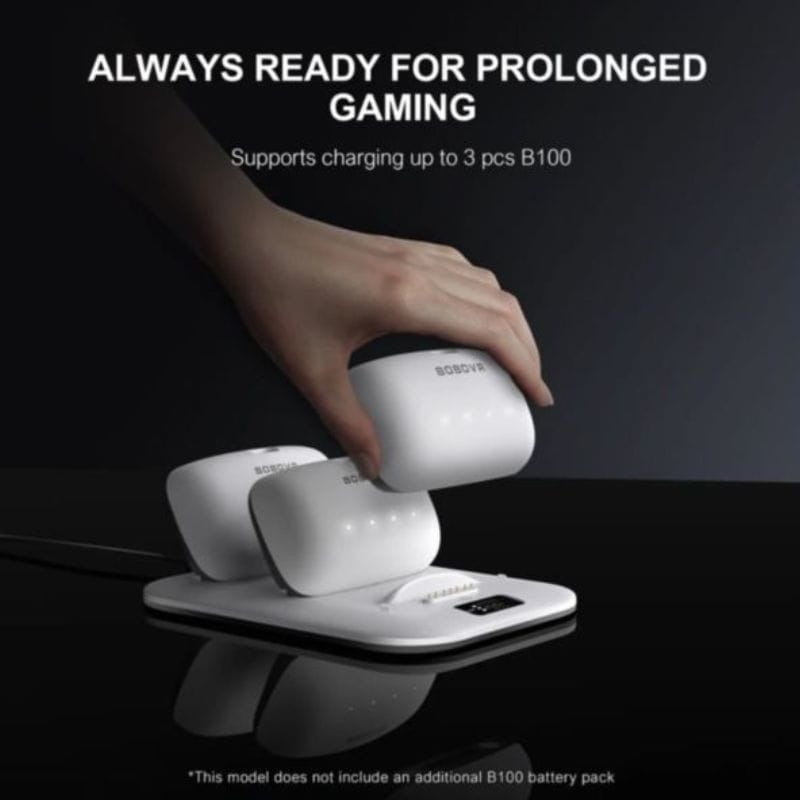 Base de carregamento BOBOVR BD3 com 3 portas USB