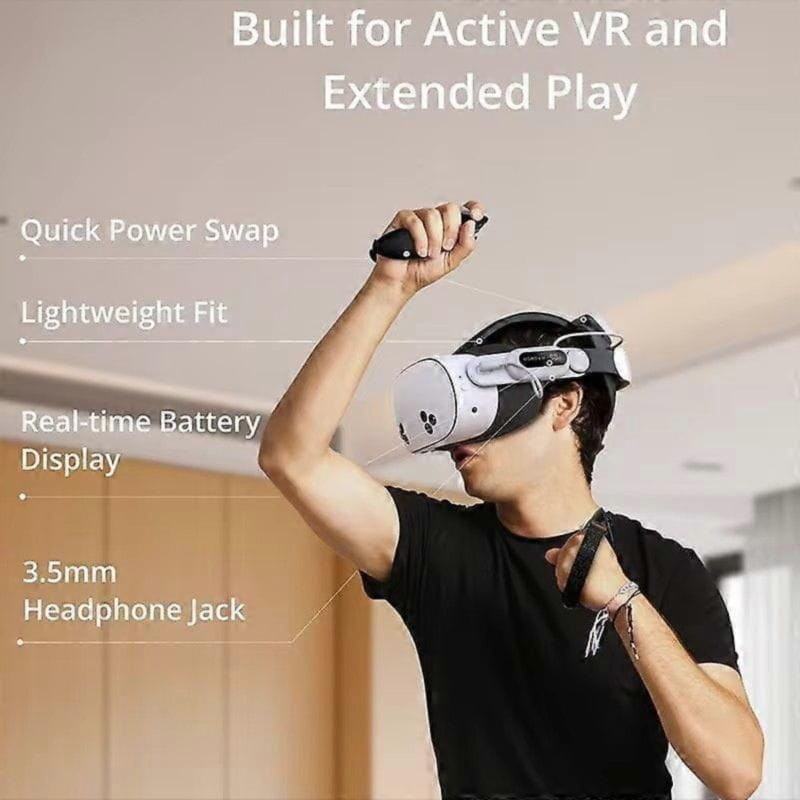 BOBOVR E3 Pro com design Elite e entrada para auscultadores