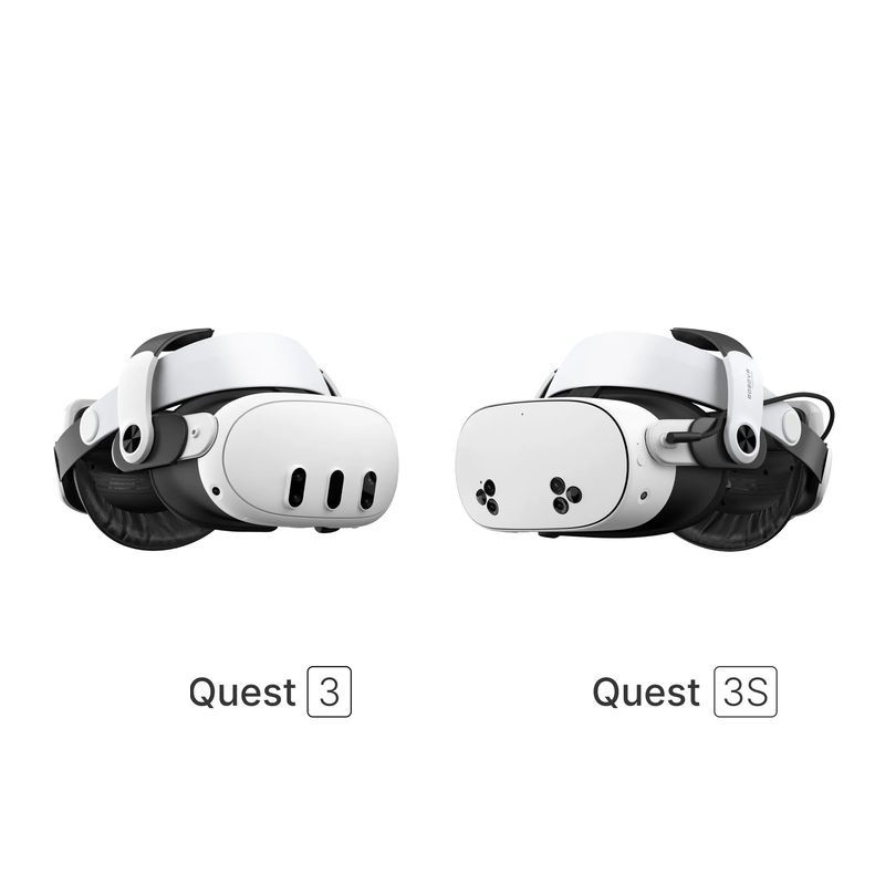 Versões de BOBOVR M3 Pro Correia de cabeça com bateria para Meta Quest 3/3S Preto - Acessório para óculos de realidade virtual