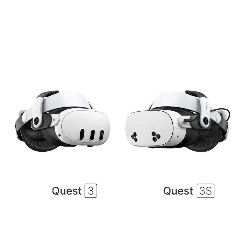 Versões de BOBOVR M3 Pro Correia de cabeça com bateria para Meta Quest 3/3S Preto - Acessório para óculos de realidade virtual