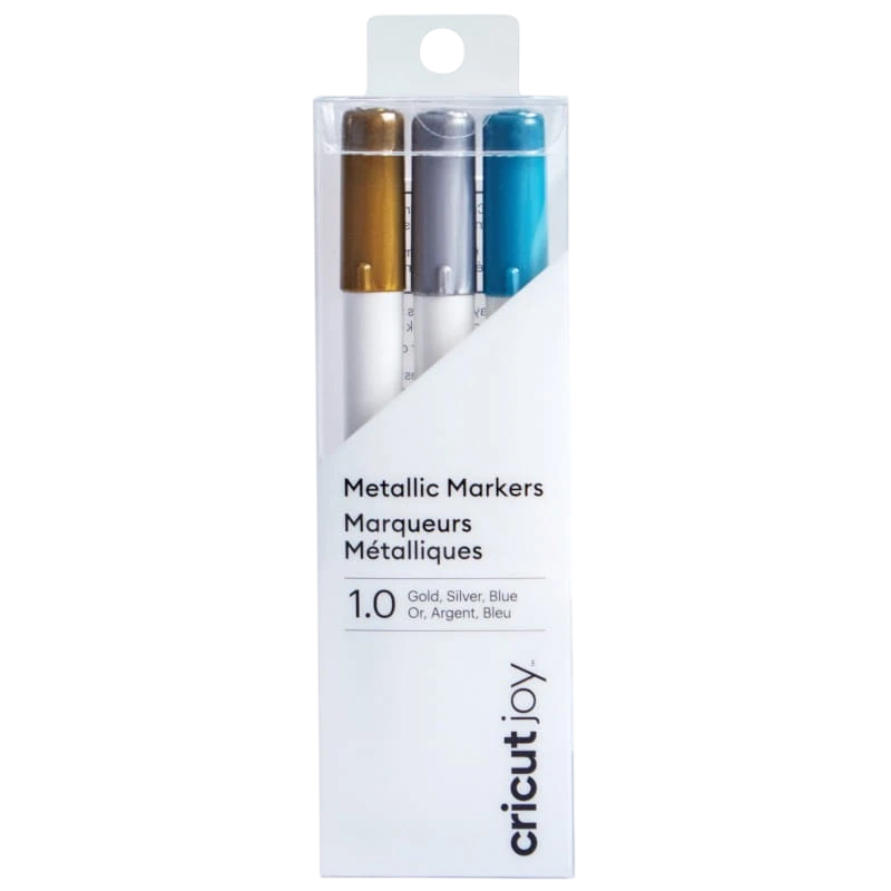 Set de Bolígrafos Cricut Joy (2008071) 3 bolígrafos 1 mm Colores Metálicos