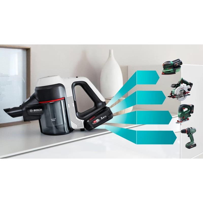 Bosch BBS711W Negro - Aspiradora Sin Cable/Sin Bolsa Batería desmontable