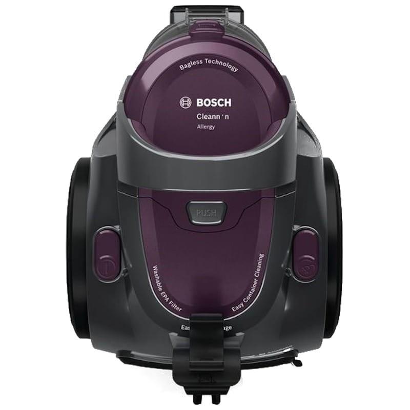 Bosch BGC05AAA1 - Aspiradora con Cable / sin Bolsa Violeta Vista superior