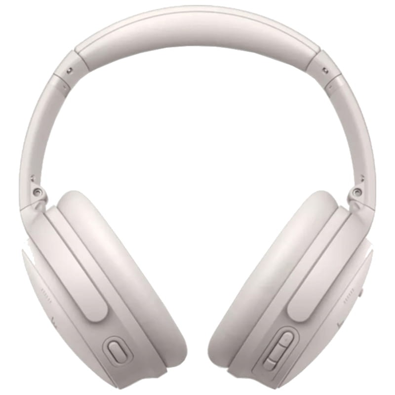 Bose QuietComfort Smoked White - Vue avant du casque Bluetooth