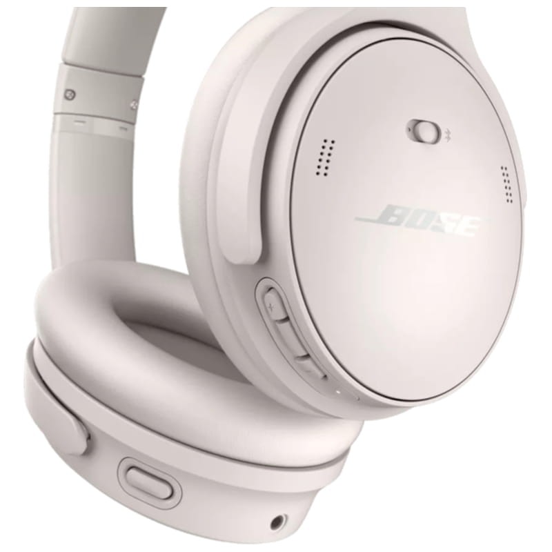 Bose QuietComfort Smoked White - Écouteurs Bluetooth Détail latéral