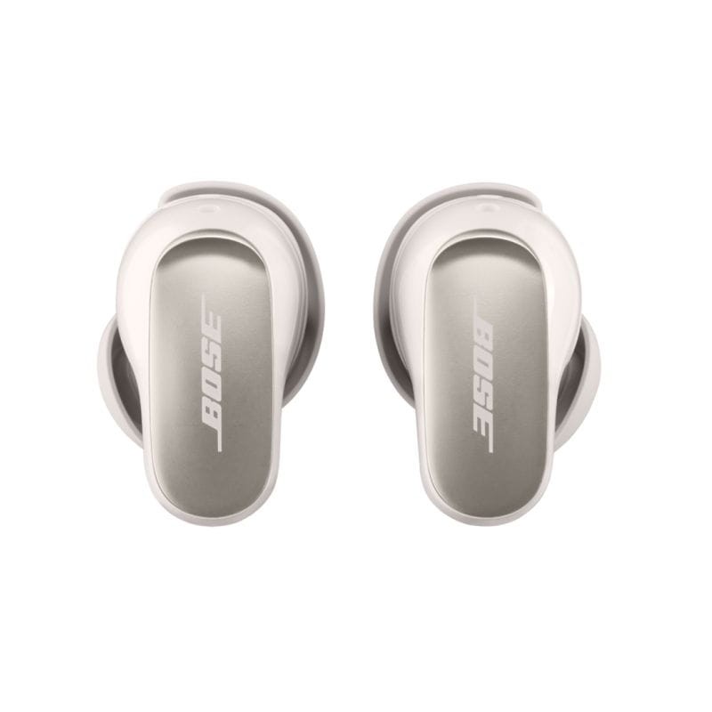 Arrière de Bose Quietcomfort Ultra Earbuds Blanc Fumé - Écouteurs Bluetooth