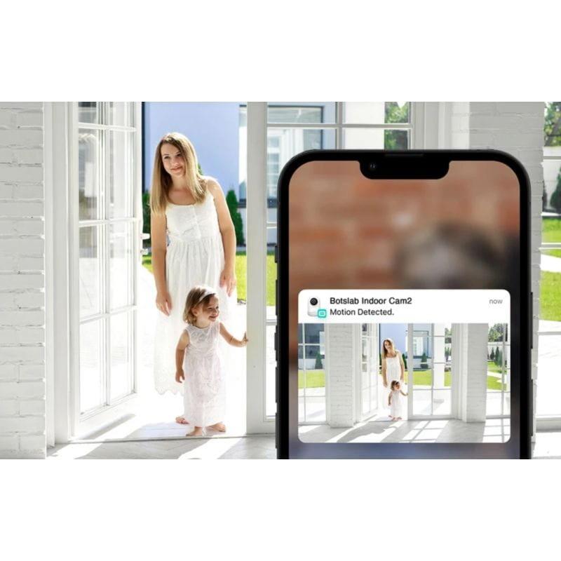 Câmara de Vigilância Botslab 2 C211 3MP WiFi com Notificações Instantâneas