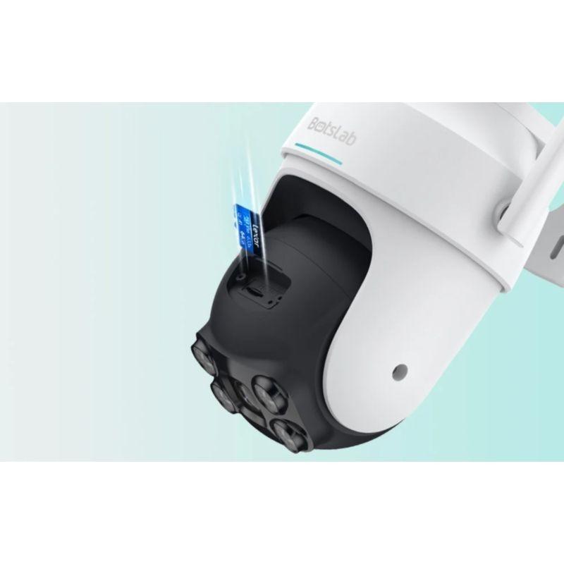 Ranura SD de la Cámara de vigilancia Botslab PT W312 4MP WiFi