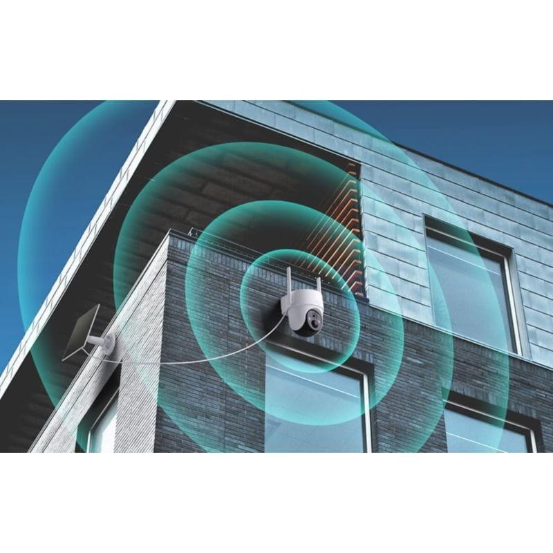 Câmera de vigilância Botslab PT W313 3MP WiFi com Painel Solar com detecção de movimento