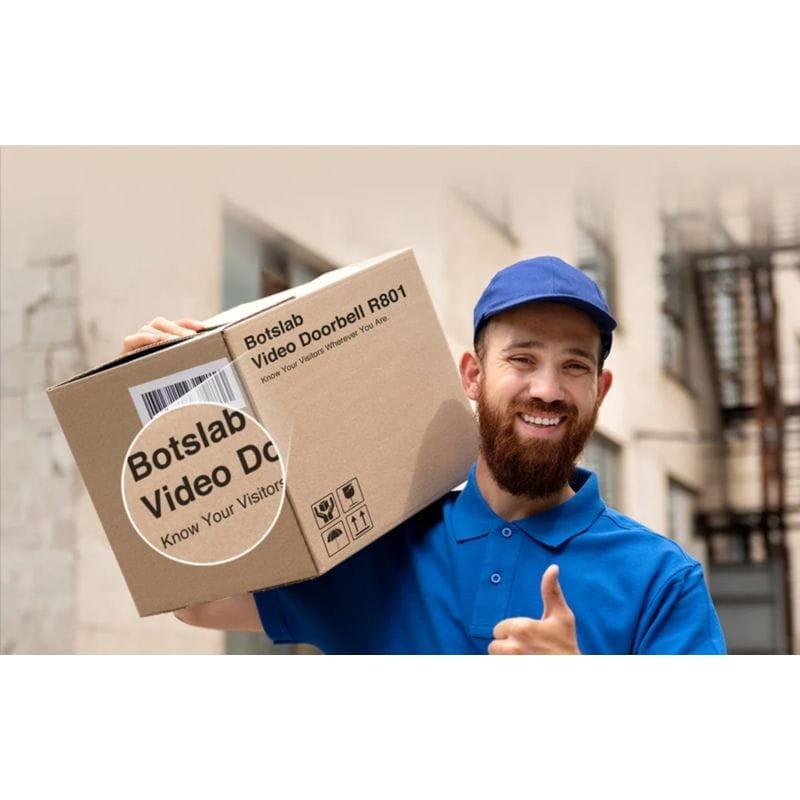 Videoporteiro inteligente Botslab R801 3MP WiFi com detecção PIR