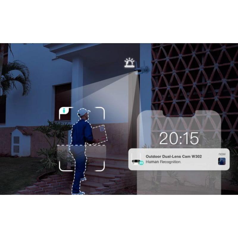 Cámara de vigilancia Botslab W302 4MP WiFI 5GHz con sistema de notificaciones instantáneas al móvil