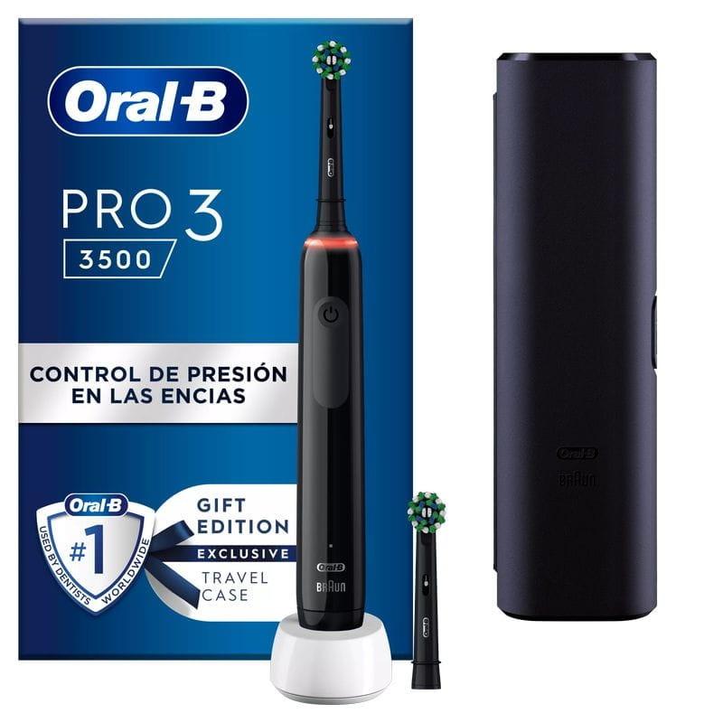 Braun Oral-B Pro 3 3500 Brosse à Dents Boîte Noire