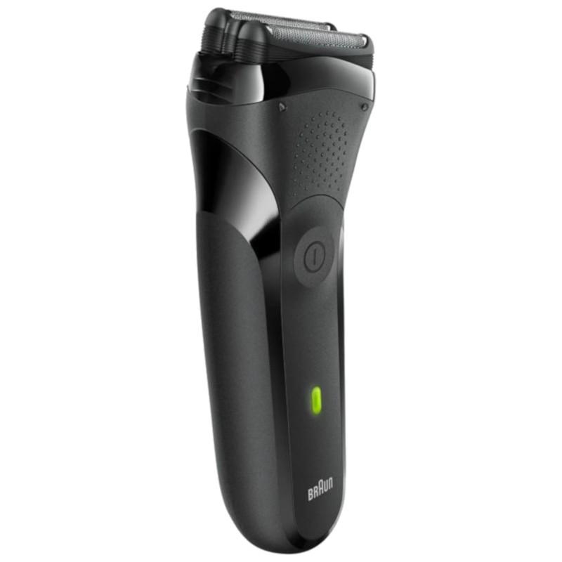 Braun Series 3 - 300S Barbeador Elétrico à Prova de Água Preto - cabeça