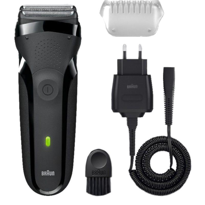 Braun Series 3 - 300S Barbeador Elétrico à Prova de Água Preto - componentes