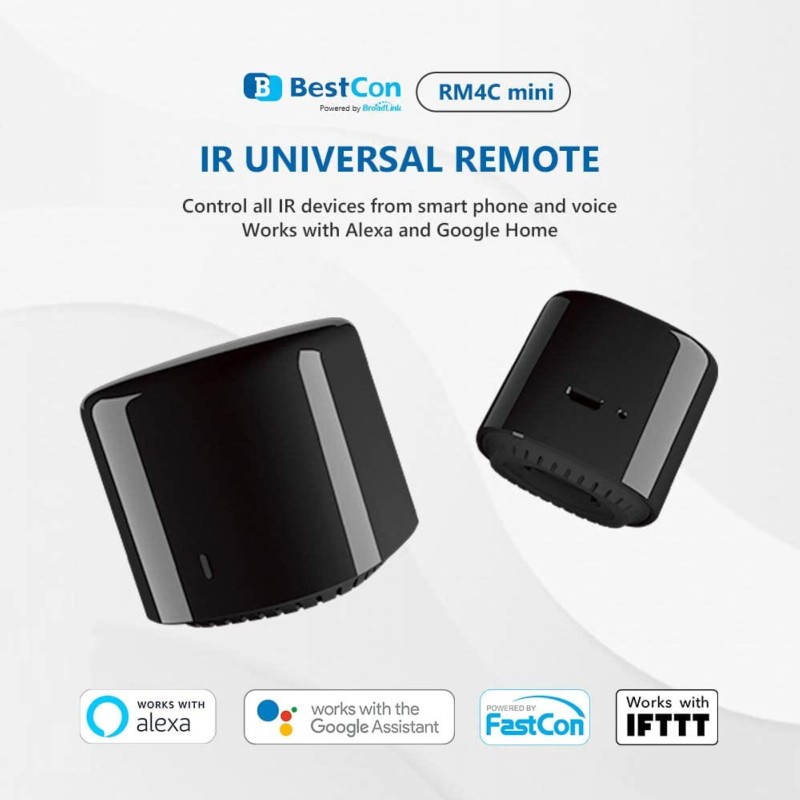 Control IR universal BroadLink Bestcon RM4C Mini 