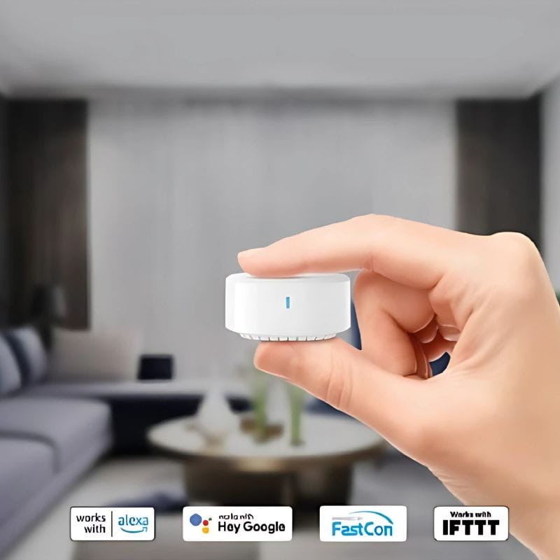 Broadlink DS4-FC con S3 Hub con dimensiones reducidas