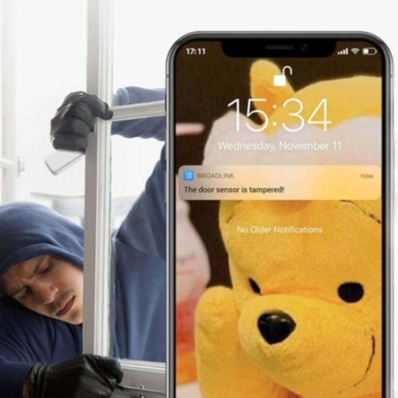 Broadlink DS4-FC con S3 Hub contra robos en la vivienda