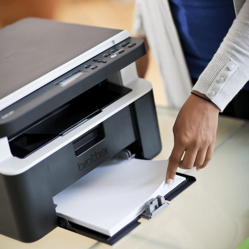 Brother DCP-1612W Encre Monochrome WiFi Noir - Imprimante laser photo réelle