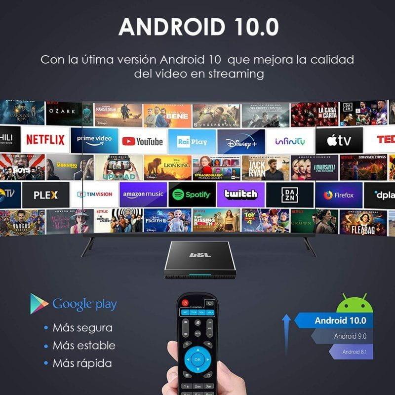 BSL ABSL432 4GB/32GB 4K HDR WiFi Android 10 - Android TV  android 10