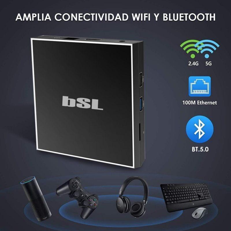 BSL ABSL432 4GB/32GB 4K HDR WiFi Android 10 - Android TV  conexiones inalámbricas