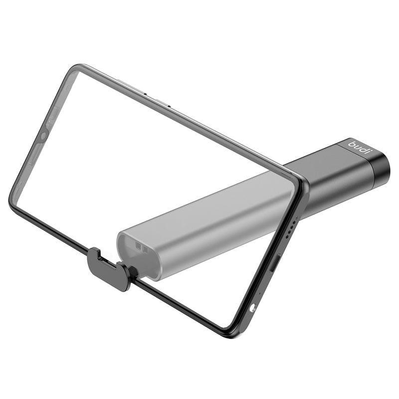 Budi Adaptador de tarjeta Multifunción Universal 9 en 1 Negro Soporte