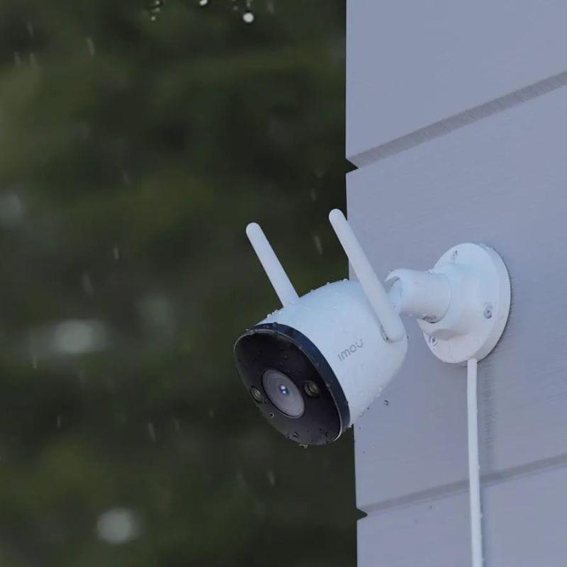 IMOU Bullet 3 3MP 2K WiFi Visión nocturna Blanco - Cámara de Seguridad en la pared