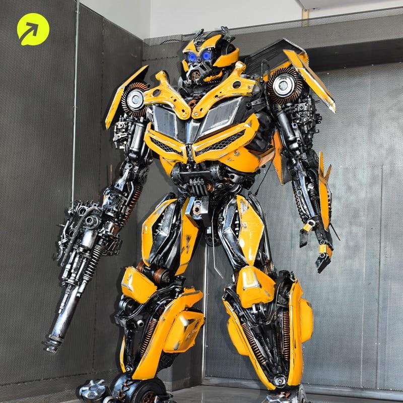 Bumblebee Robot Géant 240cm