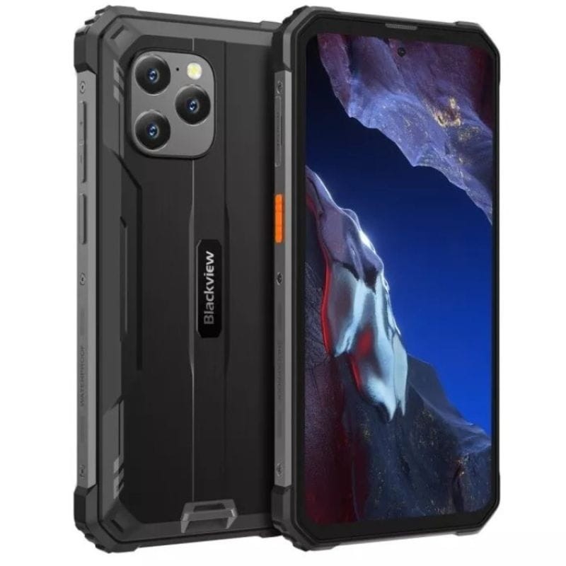 Blackview BV8900 Pro 8GB/256GB Negro - Teléfono Móvil imagen delantera y trasera