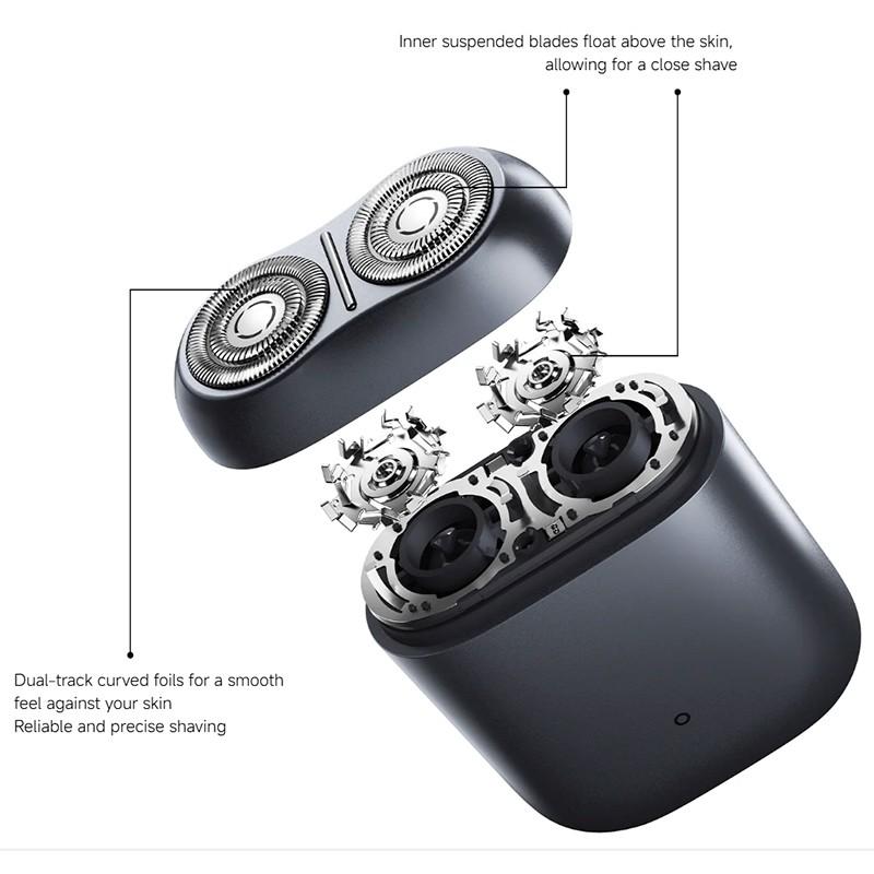 Tête argent pour Xiaomi Electric Shaver S200 - lames flottantes