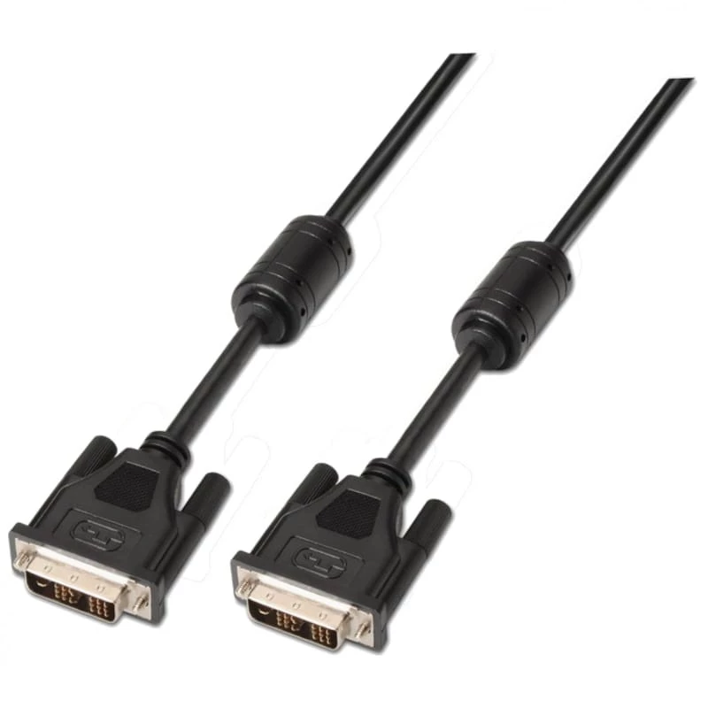 Aisens Cable DVI-D 1.8m M/M A117-0086 Negro