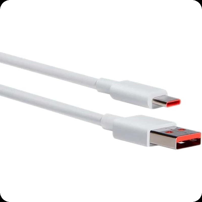 Câble Xiaomi 6A USB Type A vers USB Type C 1m Blanc