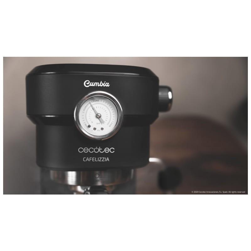 Cecotec Cafelizzia 790 Pro 1350 W 1,2 L Noir, Acier inoxydable - Détail baromètre machine à café