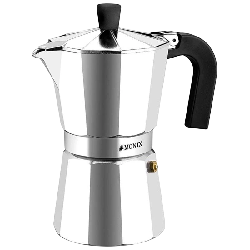 Cafetera Italiana Monix Expres M620003 3 Tazas Aluminio
