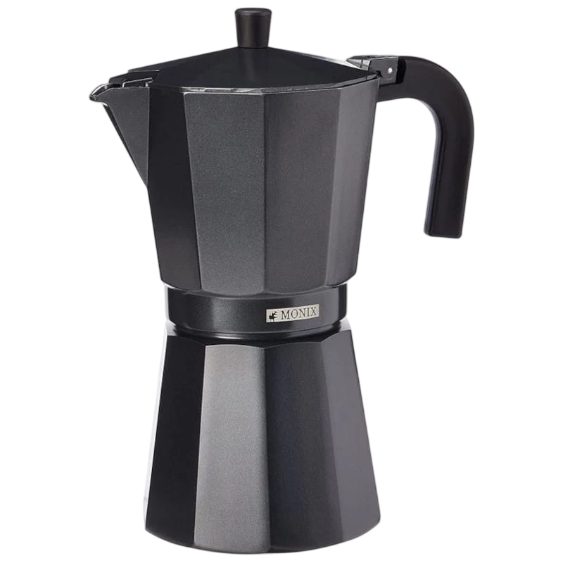 Cafetera Italiana Monix Noir M640012 12 Tazas Negro