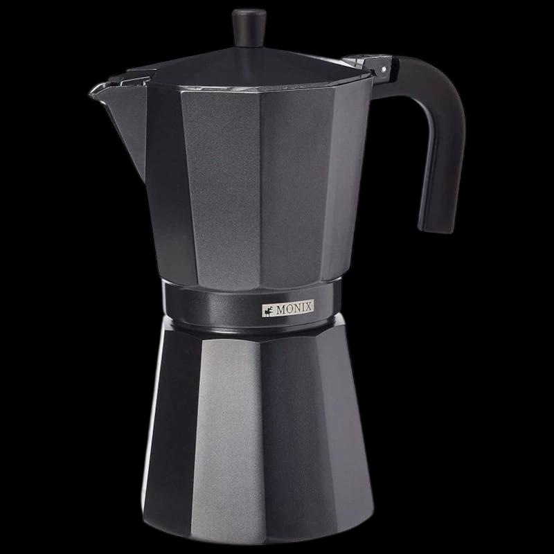 Cafeteira Italiana Monix Noir M640012 12 Xícaras Preta