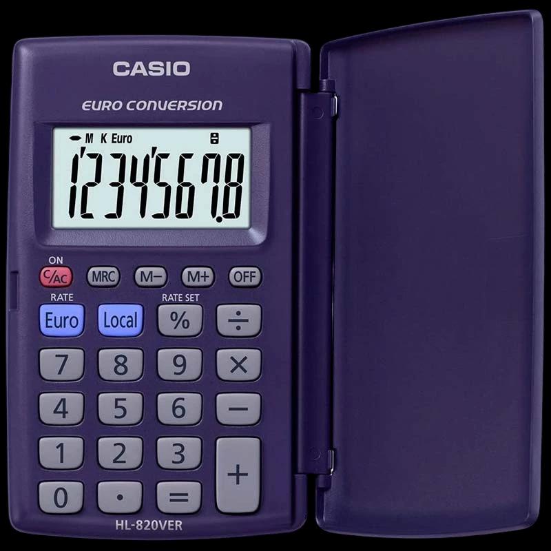 Calculadora portátil Casio HL-820VER Azul