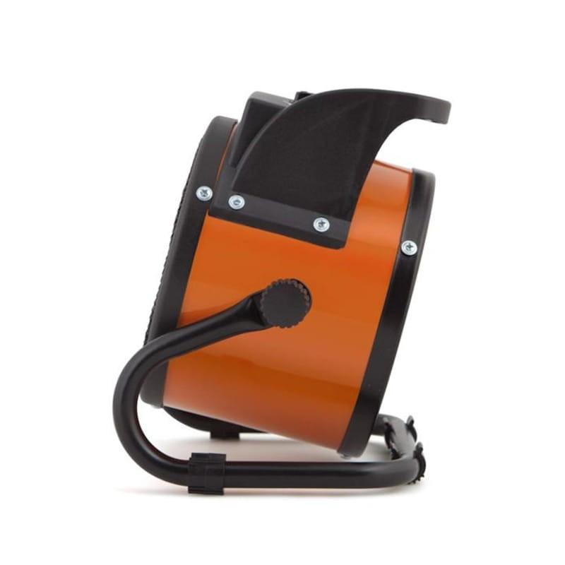 Vista de perfil del Calefactor Cerámico Orbegozo FHR 2040 Negro/Naranja