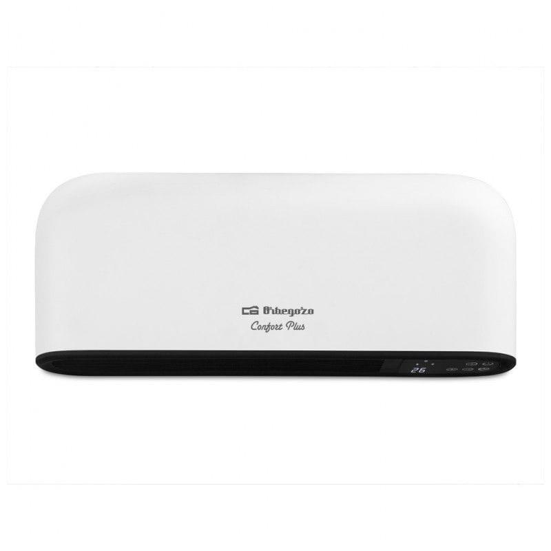 Vista frontal do Aquecedor Cerâmico de Parede Orbegozo SPW 8000 Preto/Branco